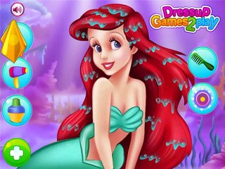 Baby Disney Princess Cartoon - Baby Ariel Royal Bath - Baby Video Games