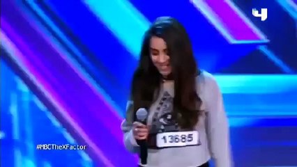 The X Factor 2015   Ep 2   ملك الحسيني   مصر   تجارب الأداء