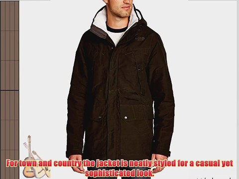 The North Face Men's Katavi Jacket - Black Ink Green Medium