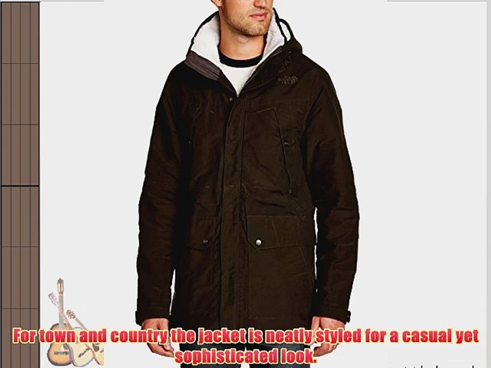 The North Face Men's Katavi Jacket - Black Ink Green Medium