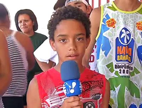 Jornal local: protesto escola candanga