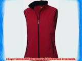 Clique- Womens 3 Layer Softshell Waterproof Gilet Bodywarmer 4 Colour Options Sizes(S-XXXL)