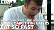 How do Nathan's competitors eat hot dogs so fast?