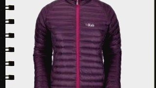 Rab Microlight Hydrophobic Down Womens Jacket (10 AUBERGINE)