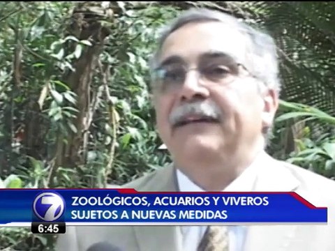 Zoológicos, acuarios y viveros del país sujetos a nuevas medidas