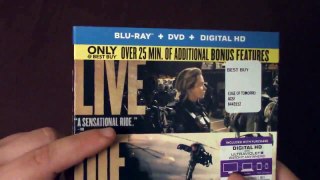 Edge of Tomorrow Best Buy Exclusive Blu Ray DVD Combo Review Unboxing HD