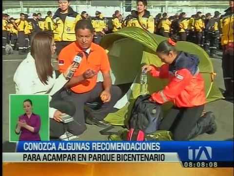 Todo lo que necesita para acampar en el Bicentenario por la visita del papa Francisco