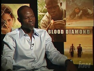 Blood Diamond: Interview - Djimon Hounsou