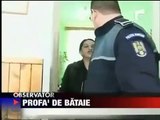 Rumunka uderza Policjanta - i wice wersa