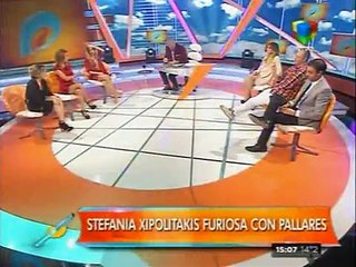 Rial desmiente al aire la teoría de Stefy Xipolitakis