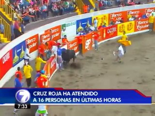 Cruz Roja atendió 16 personas en redondel y campo ferial de Zapote  