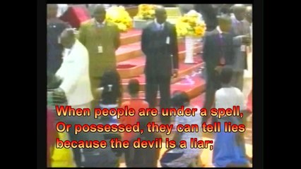 Bishop Oyedepo slapped and humiliated girl.