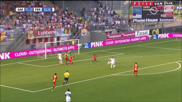 0-1 Zoltán Gera Goal | Go Ahead Eagles v. Ferencváros 02.07.2015