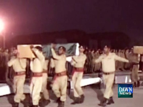 Funeral prayer of train accident victims offered