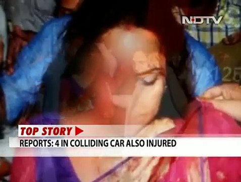 Hema Malini Car Accident- Child Killed, MP Has Minor Injuries