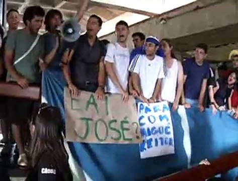 Jornal Local: protesto unb