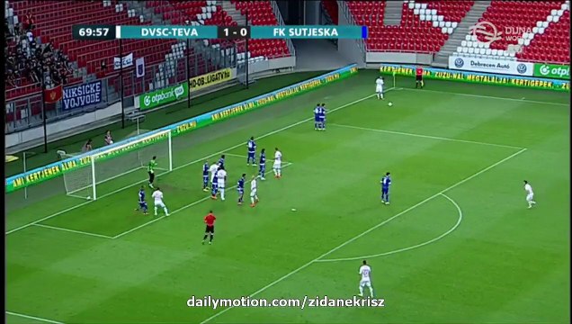 ALL GOALS | Debreceni VSC 3-0 FK Sutjeska Niksic 02.07.2015 Europa League 15/16 1st round