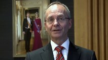 Minister Henk Kamp feliciteert MVO Nederland met 10-jarig bestaan