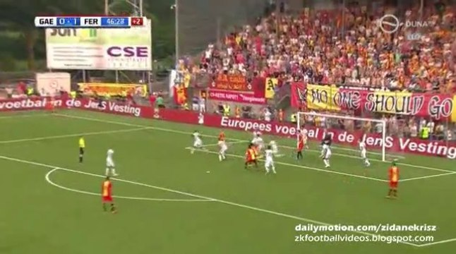 1-1 Bart Vriends Goal | Go Ahead Eagles v. Ferencváros 02.07.2015