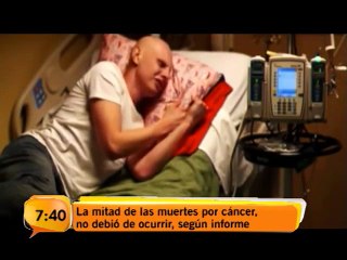 Muchos casos de cáncer se derivan de malos hábitos