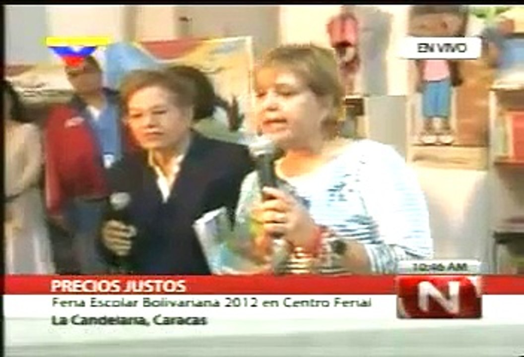 Arranca Feria Escolar Bolivariana en La Candelaria