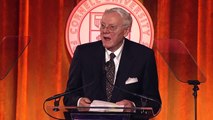 John Mariani '54 accepts the 2014 Cornell Icon of the Industry Award
