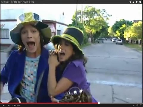 El Refugio oficial capitulo, Belu y Piru en la calle