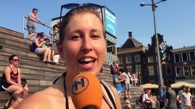 We zouden eigenlijk naar de Hoornseplas, maar daar konden we niet zwemmen - RTV Noord