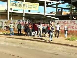 Jornal local: Greve ônibus