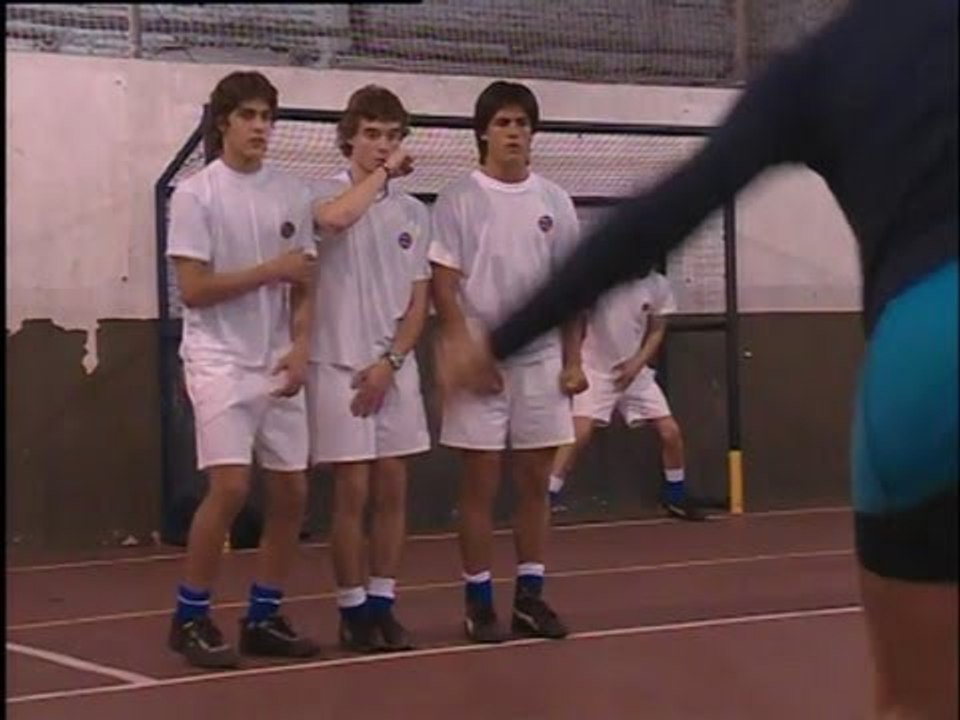 Rebelde Way II capitulo 148, partido amistoso