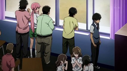 Mirai Nikki - Yuno goes crazy