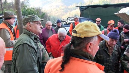 Squadra Cinghiale Laghetto di Castelvecchio (battuta del 28/12/13)