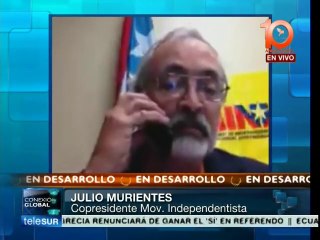 Julio Muriente: Soberanía nacional, solución a crisis en Puerto Rico