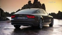Eye-catcher Audi A7 - The Audi A7 on the road in Sardinia