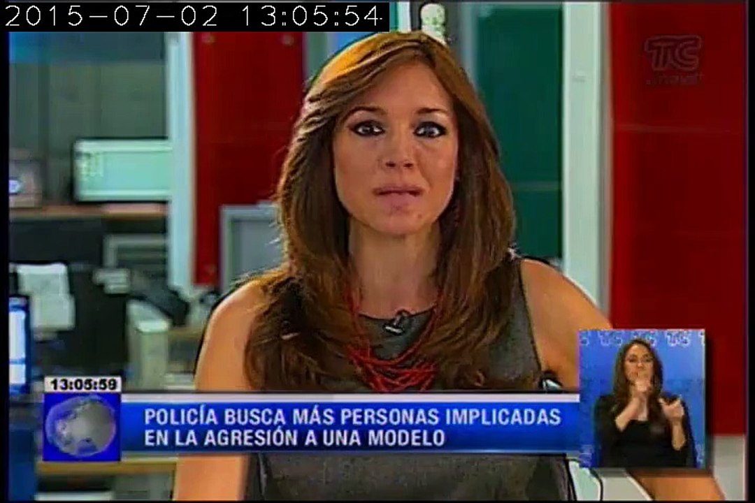 Policía busca más personas implicadas en la agresión a una modelo