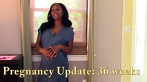Skinny Pregnancy Vlog: 34 to 36 weeks pregnant update