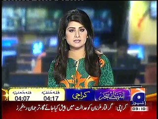 PM NAWAZ SHAREEF, KA DORA E KARACHI PER REPORT, 1 JULY, 2015