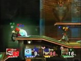 Super Smash Bros Brawl Replay 1 - Wario vs Kirby vs Ike vs Ganondorf