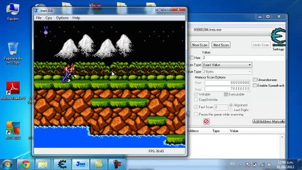 Hackear NES Contra: vidas infinitas