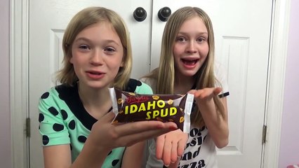 Katherine & Rachael Try New Foods!!!