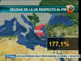 Lista de países de la UE con deudas similares a la de Grecia