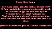 DJ Khaled - How many times (Lyrics) ft Chris Brown , Lil Wayne & Big Sean
