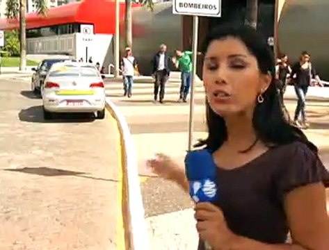 Jornal local: falso sequestro