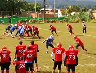 Jornal local: futebol americano