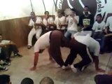 Capoeira Angola Irmãos Guerreiros - Contra Mestre Portugues e Pezinho