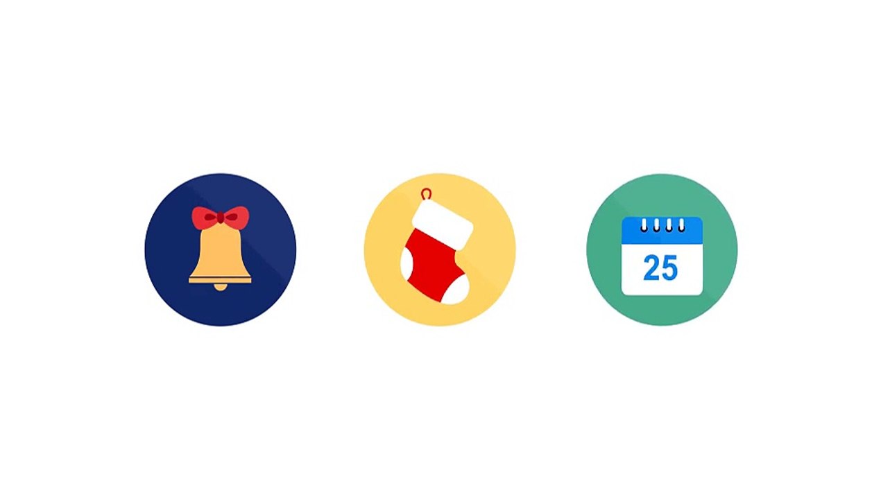 After Effects Project Files - Christmas Icons - VideoHive 9748871