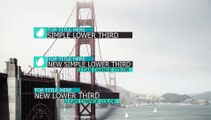 After Effects Project Files - Simple Lower Thirds - VideoHive 9752718