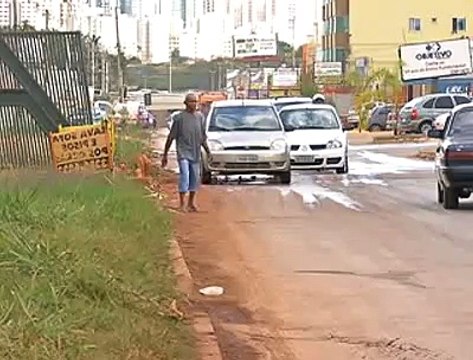 Jornal local: calçadas vicente pires