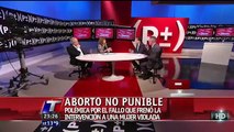 El aborto no punible (Palabras más, palabras menos)