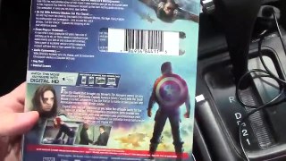 Captain America The Winter Soldier 3D Blu Ray Combo Target Exclusive Review Unboxing